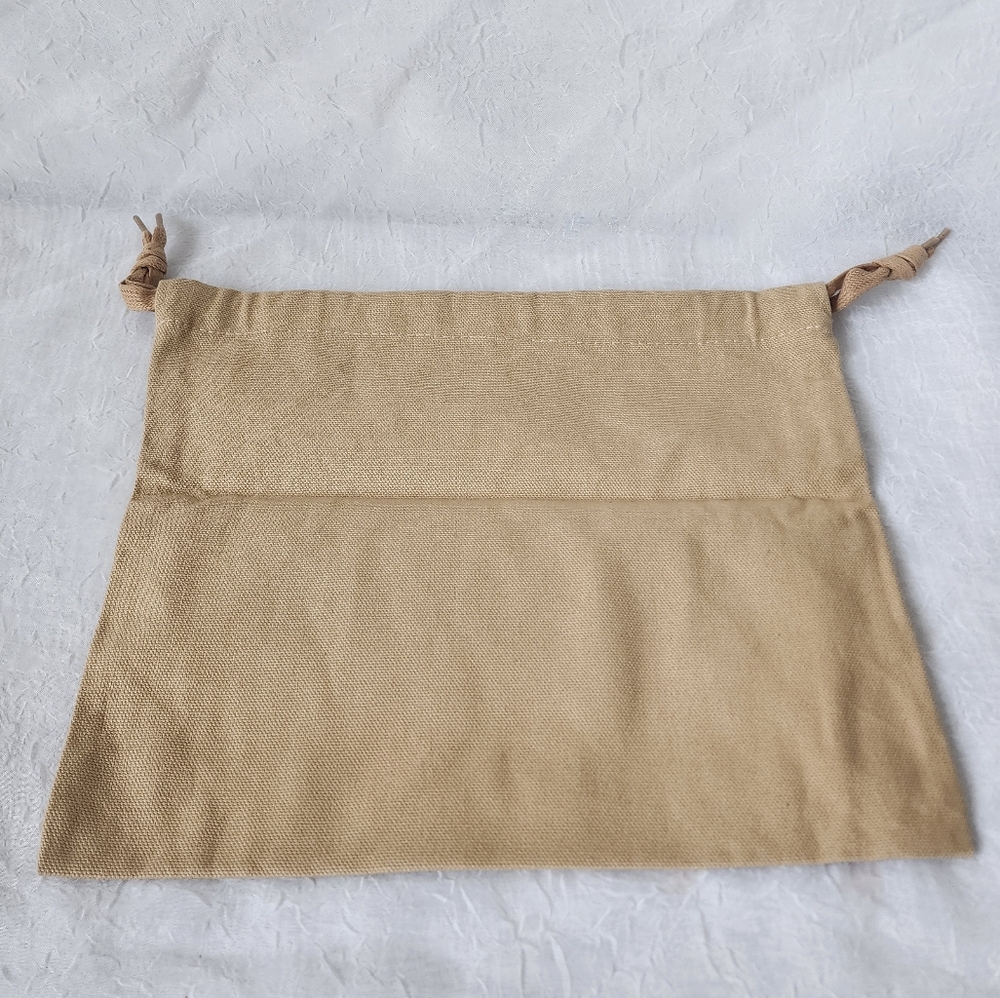 Christian Louboutin Beige Canvas Dust Bag with Red Logo - Picture 3 of 3